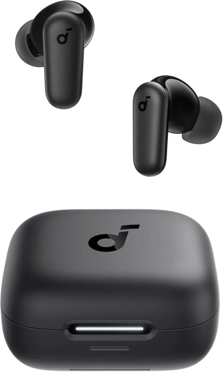 P30i Draadloze Oordopjes - ANC - Bluetooth 5.4 - Oortjes by Soundcore, Black – cover