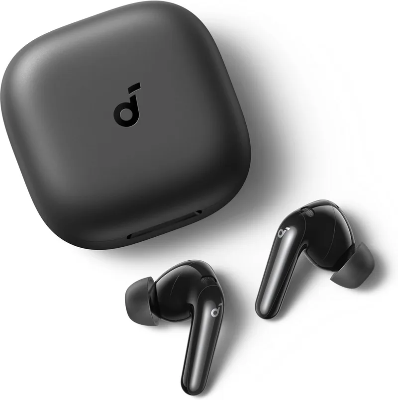 P31i by Anker - Real-Time Ruisonderdrukking - Hi-Res Geluid - Draadloze Vertaal-Oordopjes - 50U Speeltijd - Bluetooth Koptelefoon by Soundcore, Black – cover