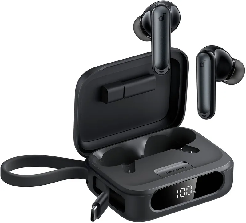 P41i wireless In-Ear-Kopfhörer (Active Noise Cancelling (ANC), Voice Assistant, Bluetooth) by Soundcore, Black – cover