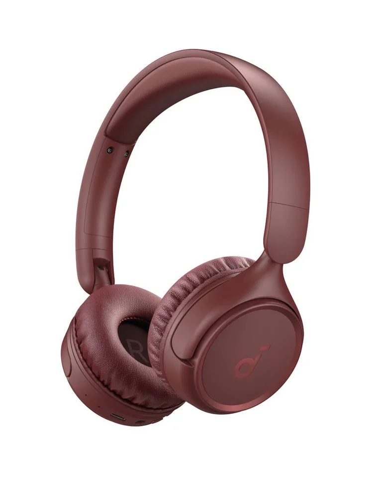 soundcore H30i Kabellose On-Ear Kopfhörer On-Ear-Kopfhörer by Soundcore, Red – cover