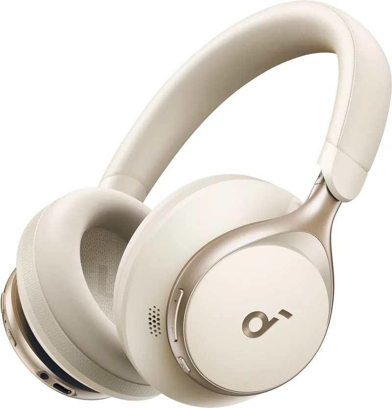 Space One - Draadloze Headset - Noise Cancelling - Wit van Soundcore, Wit – cover
