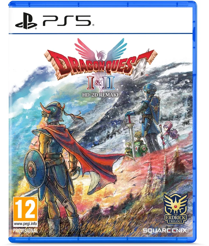 Dragon Quest I & II HD-2D Remake de Square Enix, PS5 – jaquette