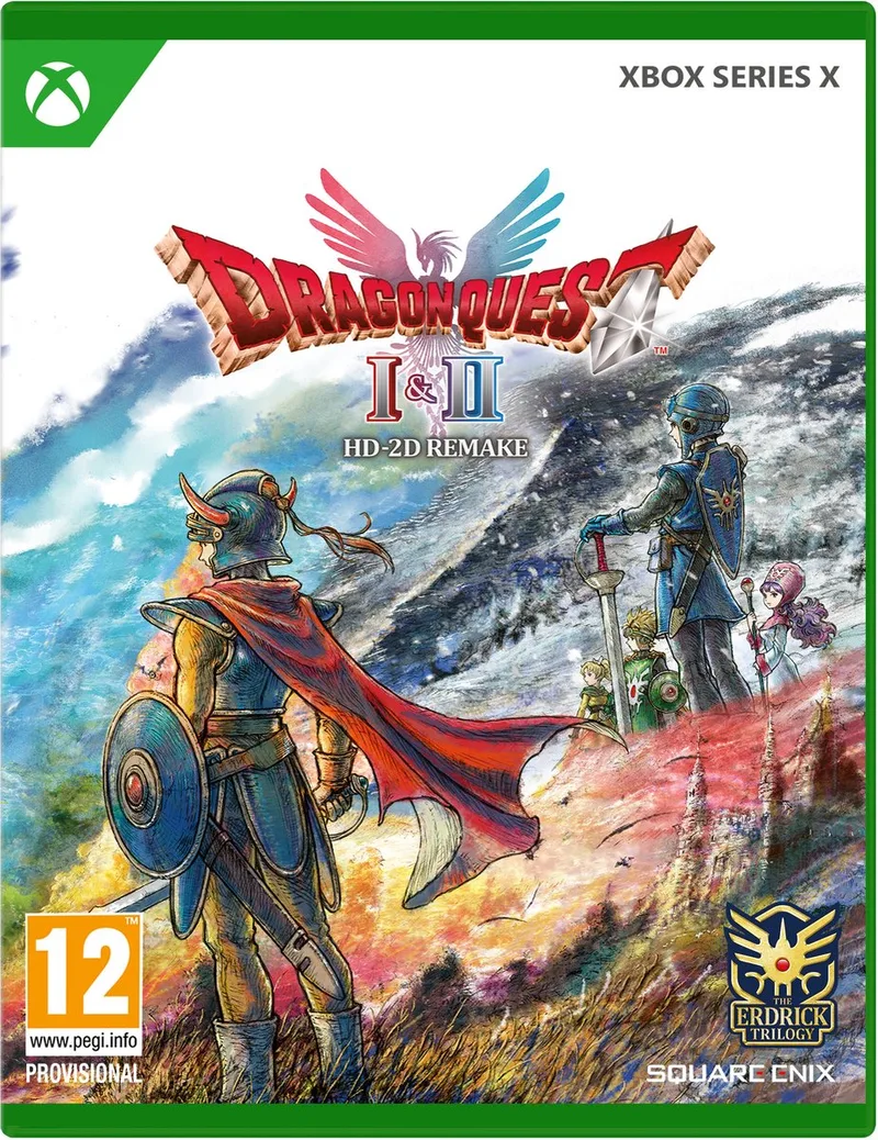 Dragon Quest I & II HD-2D Remake de Square Enix, Xbox Series X | S – jaquette