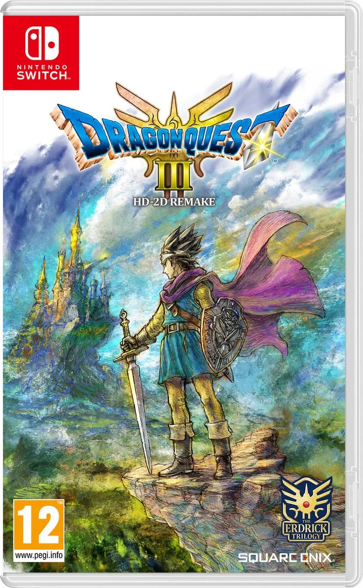 Dragon Quest III HD-2D Remake van Square Enix, Nintendo Switch – cover