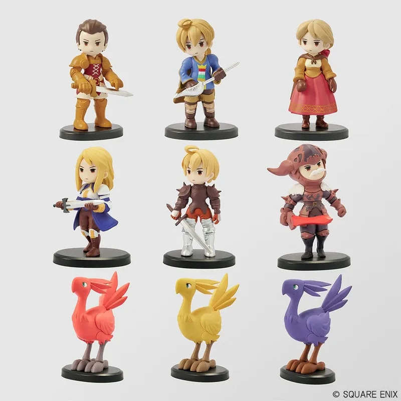 Final Fantasy Tactics Mini Figures Collection Display - Vol. 1 Complete Box (9 Figures) by Square Enix – cover