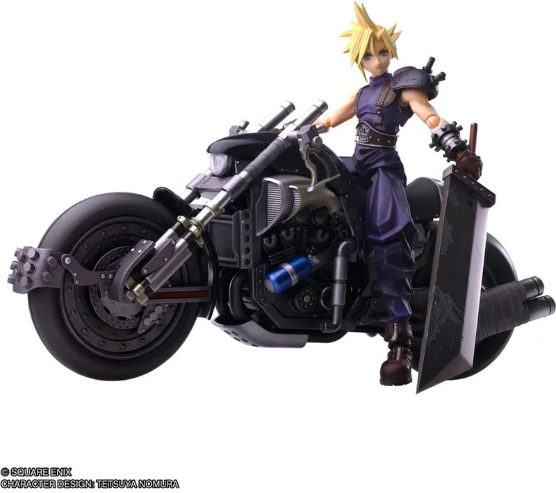 Final Fantasy VII Bring Arts - Cloud Strife & Hardy-Daytona van Square Enix – cover
