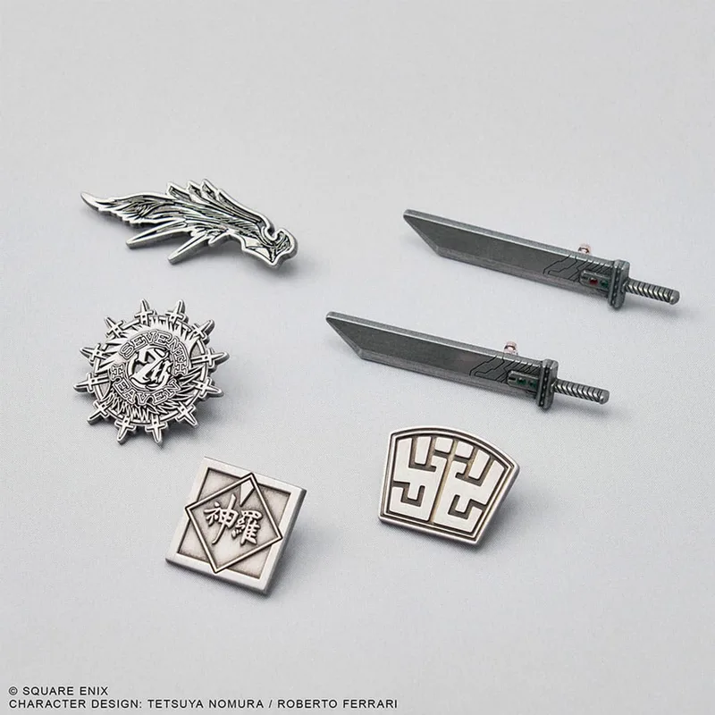 Final Fantasy VII Rebirth Mini Metal Pins Blind Box van Square Enix – cover