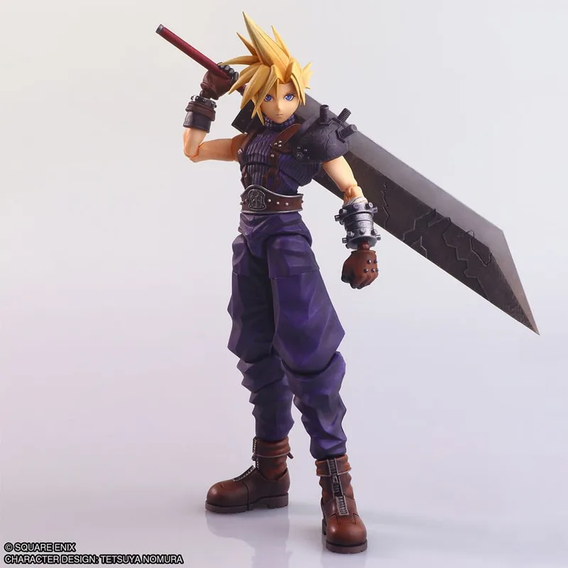 Final Fantasy VII Structure Arts Plastic Model Kit - Cloud Strife van Square Enix – cover