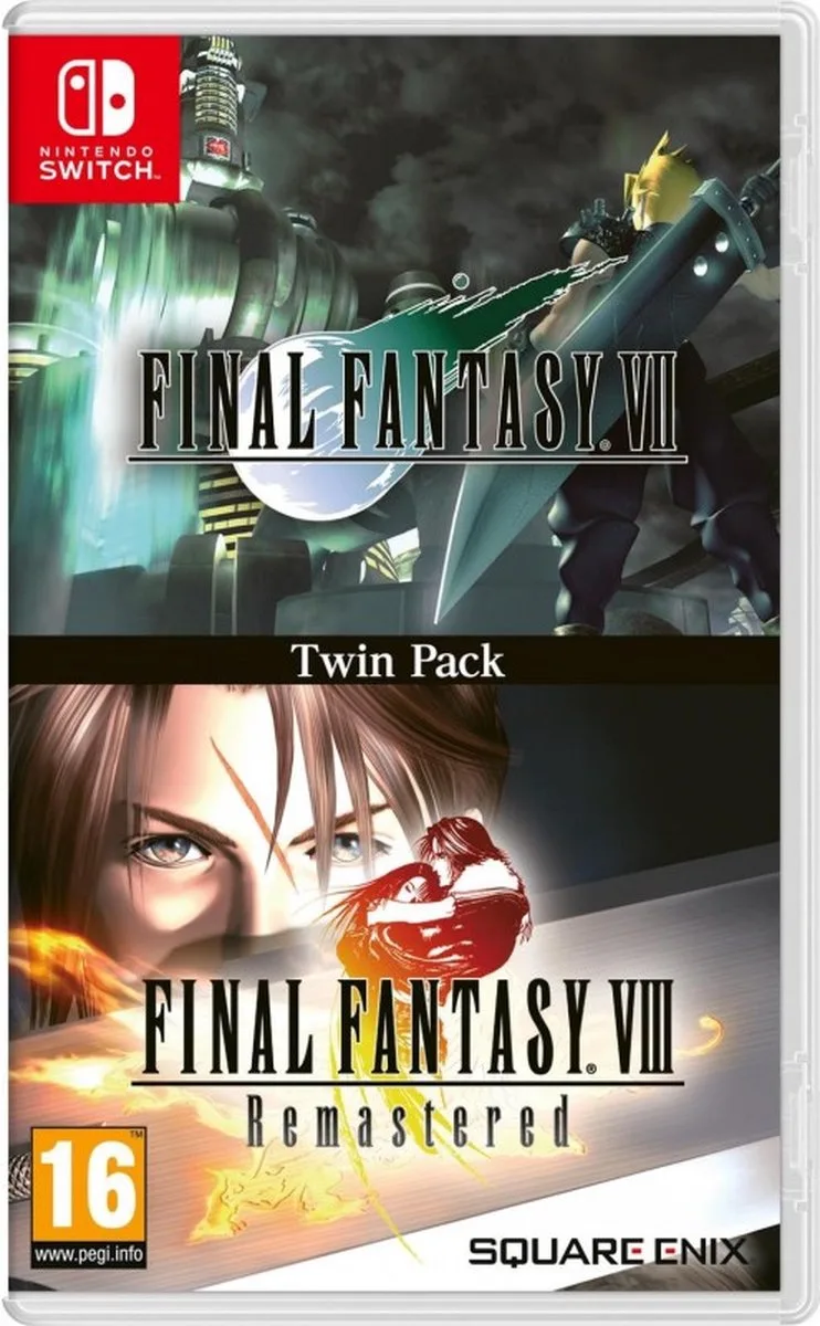 Final Fantasy VII & VIII Twin Pack van Square Enix, Nintendo Switch – cover