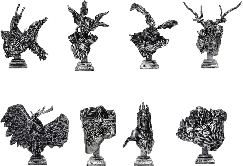 Final Fantasy VXI Bust Display Box - Eikons (8 pcs) by Square Enix – cover