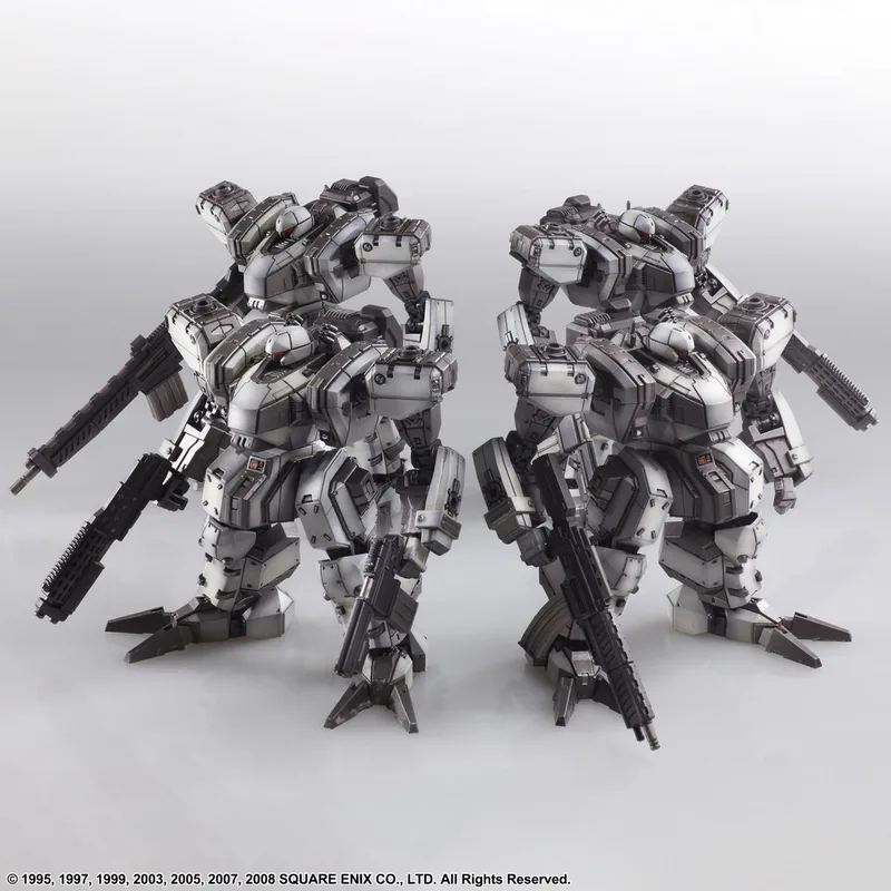 Front Mission 1/72 Scale Plastic Model Kit Series 4 - Zenith Variant 4 Unit Set de Square Enix – jaquette
