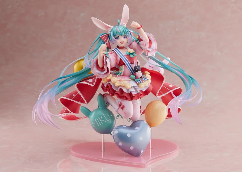 Hatsune Miku 1/7 Scale Figure - Birthday 2021 (Pretty Rabbit Ver.) de Square Enix – jaquette