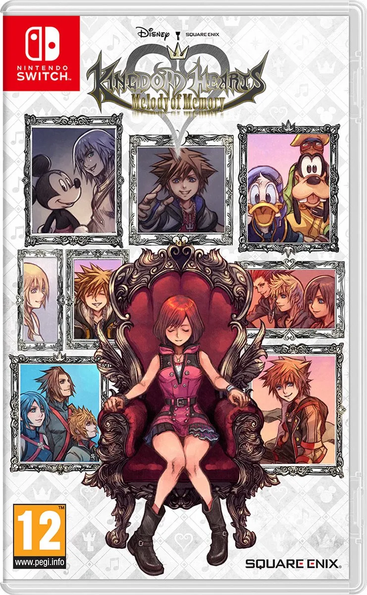 Kingdom Hearts Melody of Memory van Square Enix, Nintendo Switch – cover