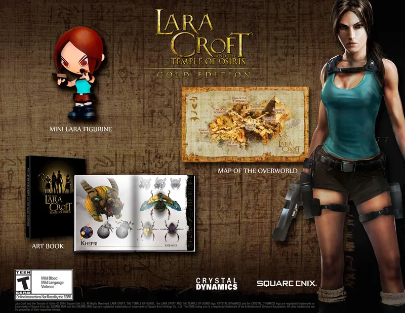 Lara Croft the Temple of Osiris Mini Figure de Square Enix – jaquette