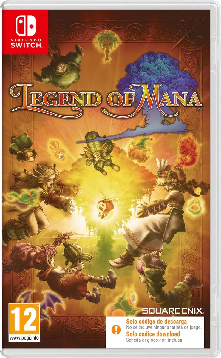 Legend of Mana Remaster (Azië) by Square Enix, Nintendo Switch – cover