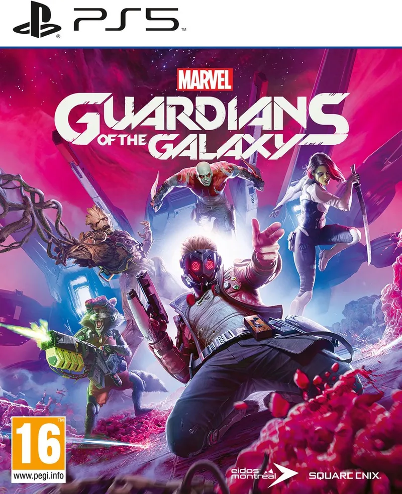 Marvel Guardians Of The Galaxy by Square Enix, PS5 – cover