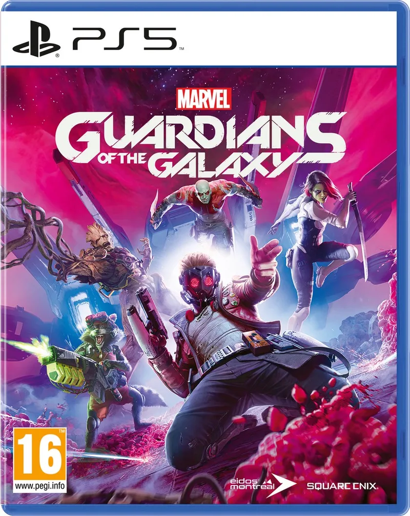 Marvel's Guardians Of The Galaxy by Square Enix, PS5 – cover
