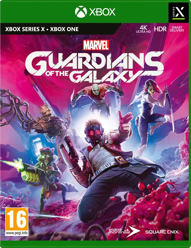 Marvel's Guardians Of The Galaxy van Square Enix, Xbox Series X | S – cover