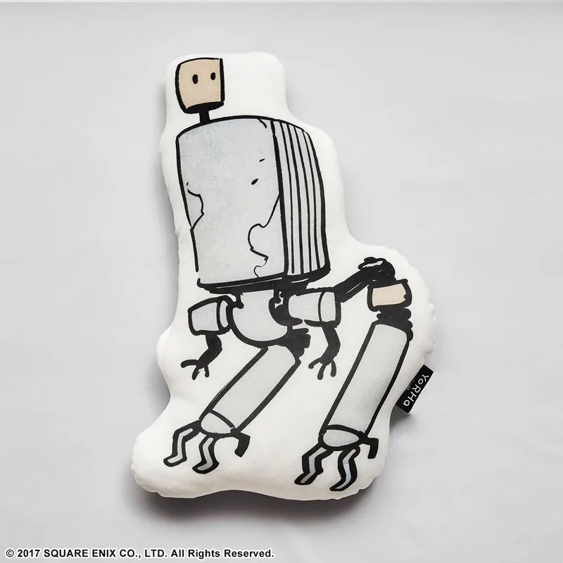 NieR: Automata Fluffy Fluffy Die-Cut Cushion - Pod 042 & Pod 153 de Square Enix – jaquette