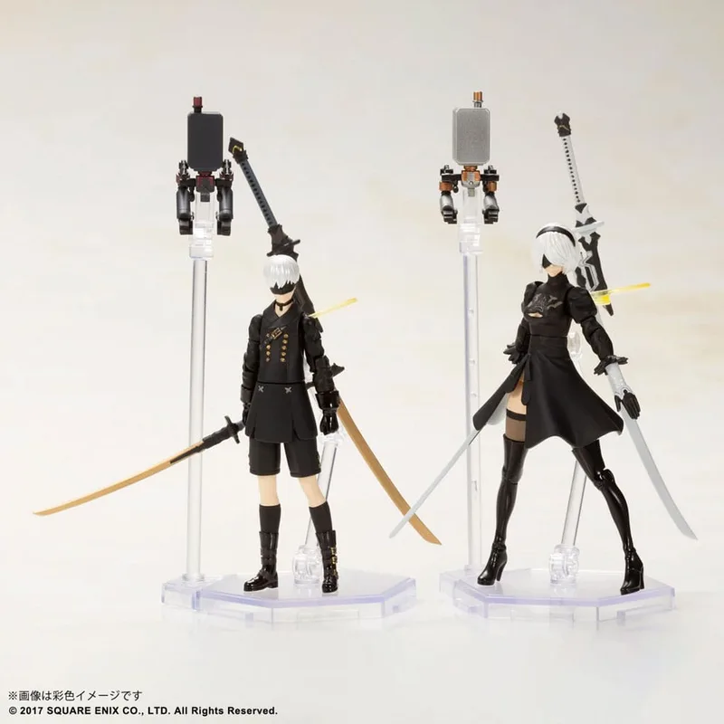 NieR Automata Model Kit - 2B & 9S de Square Enix – jaquette