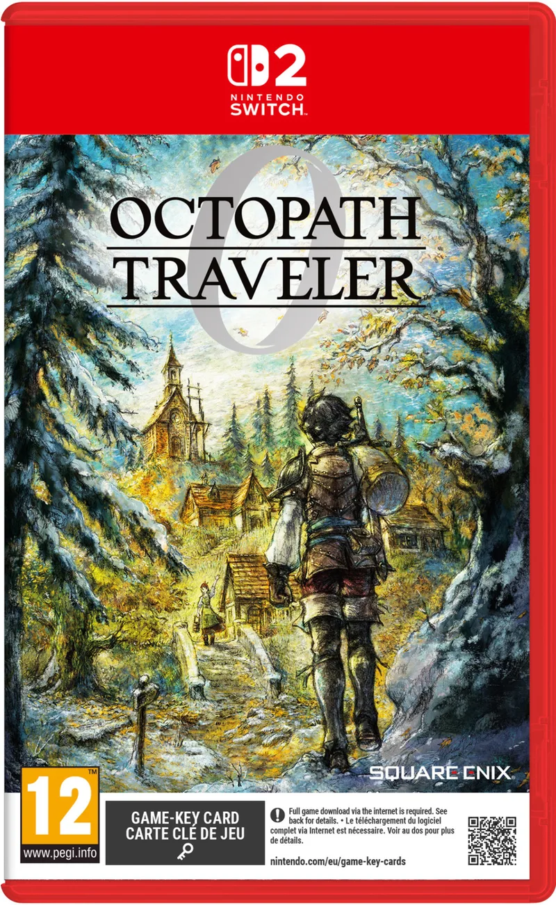 Octopath Traveler 0 de Square Enix, Nintendo Switch 2 – jaquette