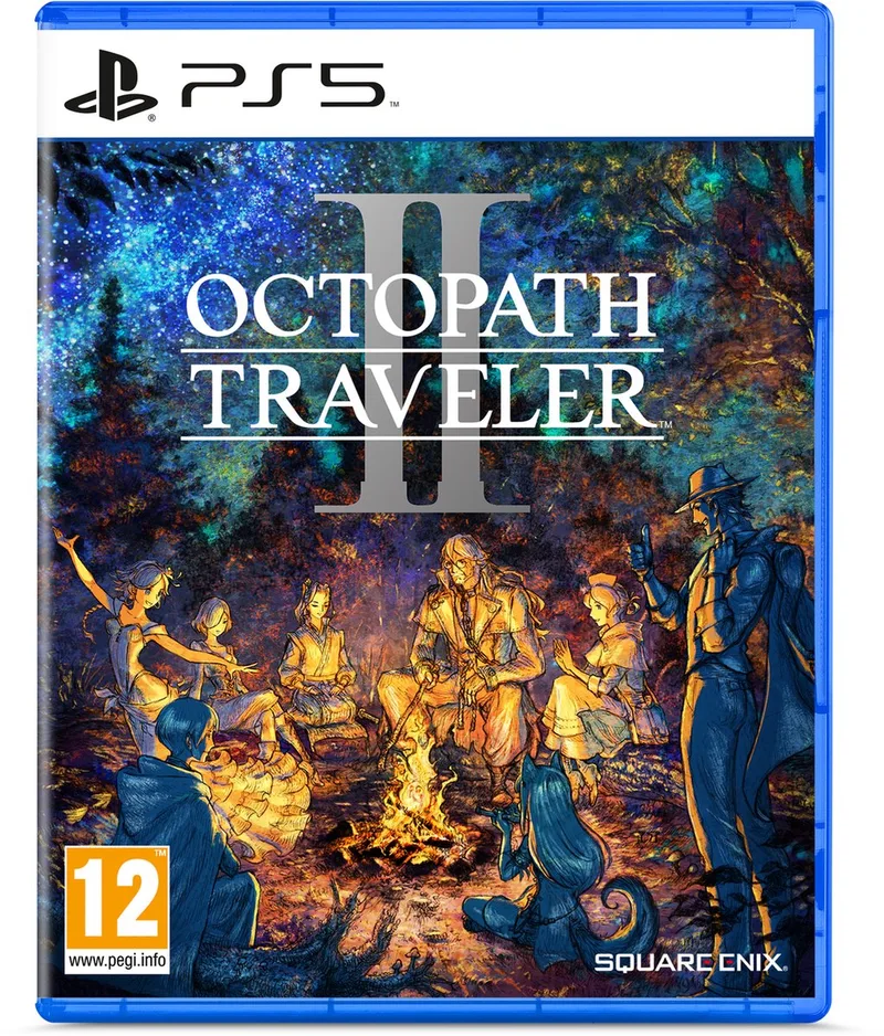 Octopath Traveler II de Square Enix, PS5 – jaquette