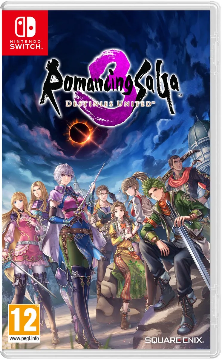 Romancing Saga 3: DESTINIES UNITED de Square Enix, Nintendo Switch – jaquette