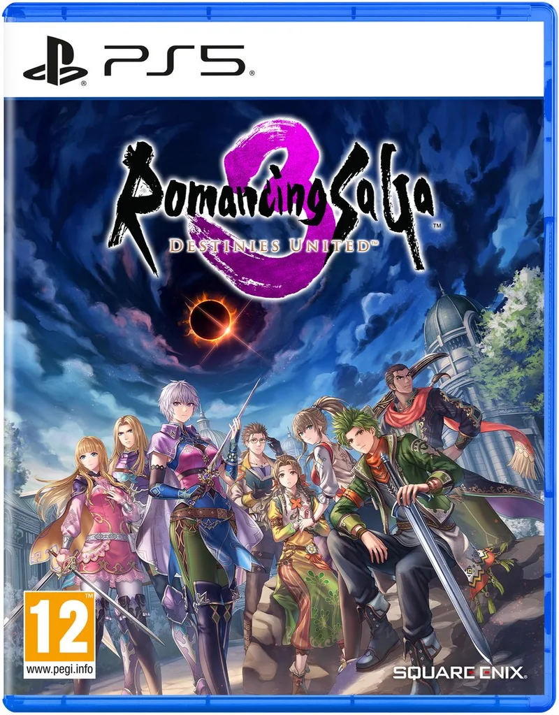 Romancing Saga 3: DESTINIES UNITED de Square Enix, PS5 – jaquette