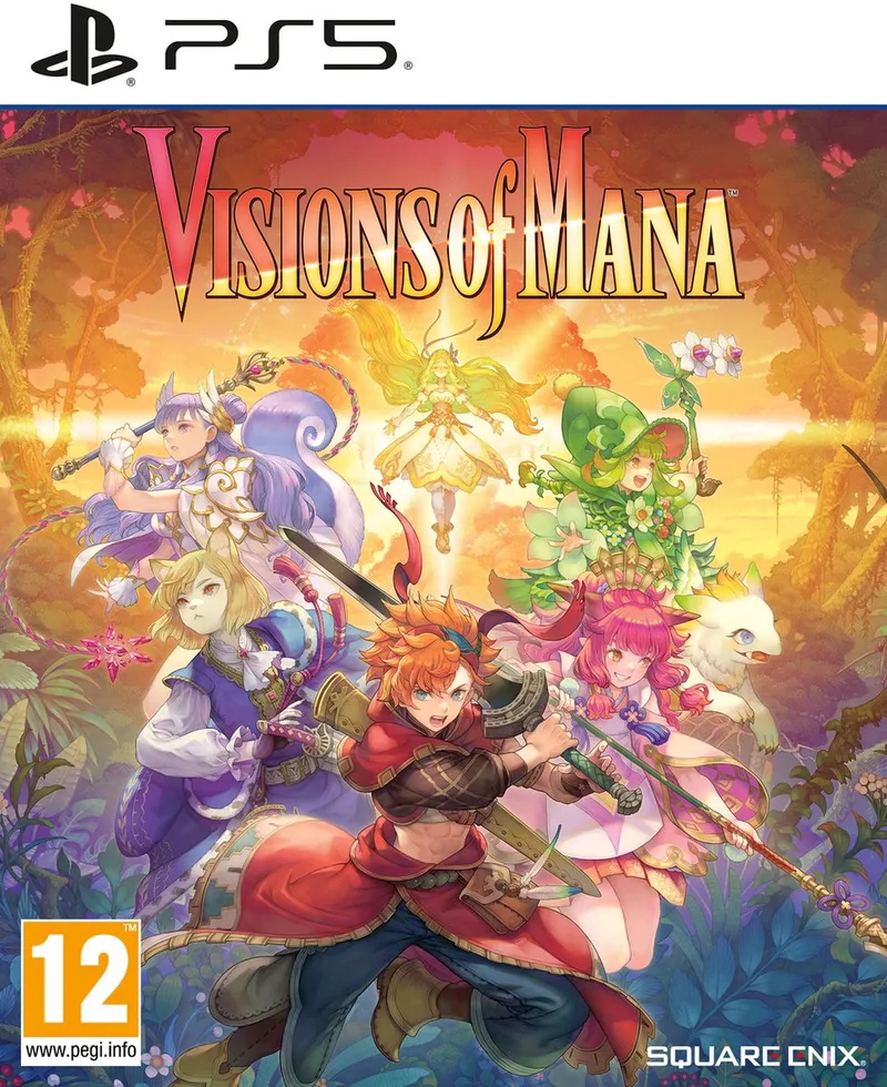 Visions of Mana van Square Enix, PS5 – cover