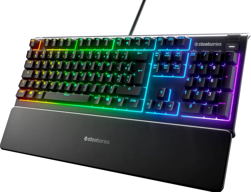 Apex 3 - Membraan Gaming Toetsenbord by SteelSeries, Black, FR – cover