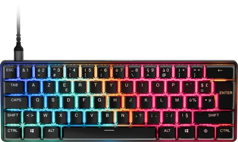 Apex Pro Mini Gen 3 Gaming Toetsenbord by SteelSeries, AZERTY – cover