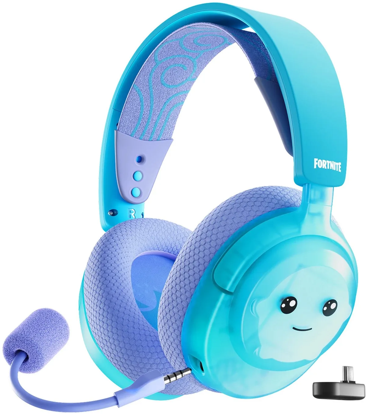 Arctis Nova 3 Wireless - Draadloze Gaming Headset - PC, PlayStation, Switch & Mobiel - Editie fra SteelSeries, Fortnite Sprite – cover