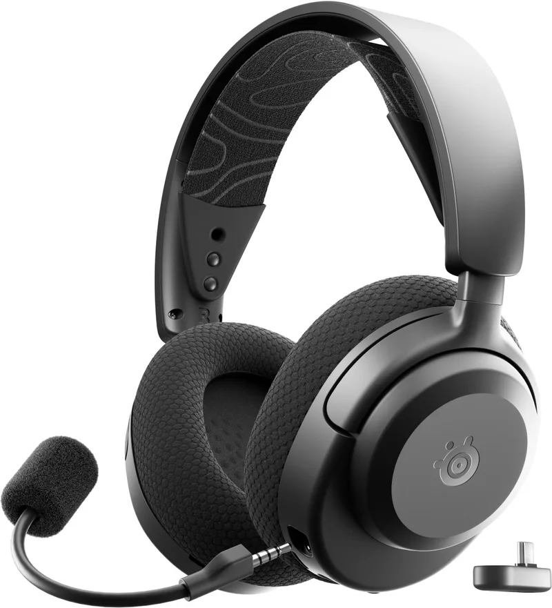 Arctis Nova 3 Wireless - Draadloze Gaming Headset - PC, Switch, Mobiel van SteelSeries, Zwart – cover