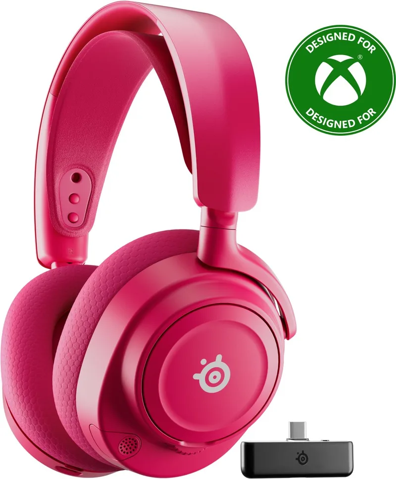 Arctis Nova 7X Gen 2 - Draadloze Gaming Headset - Xbox van SteelSeries, Magenta – cover