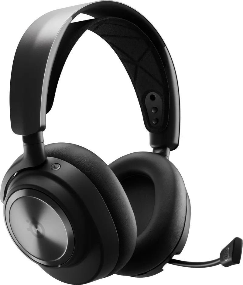Arctis Nova Pro - Draadloze Gaming Headset - PC, PS5/PS4 & Switch van SteelSeries, Zwart – cover