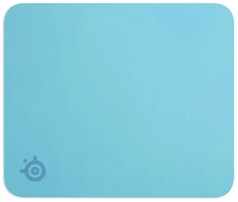 QcK Medium Gaming Muismat — 320 mm x 270 mm by SteelSeries, Aqua – cover