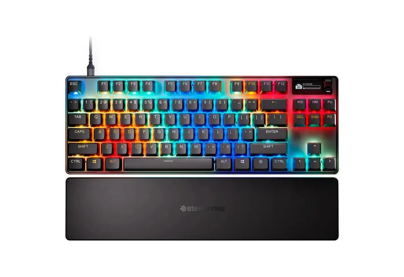 SteelSeries Apex Pro TKL Gen 3 QWERTZ Gaming-Tastatur van SteelSeries, Zwart, DE – cover