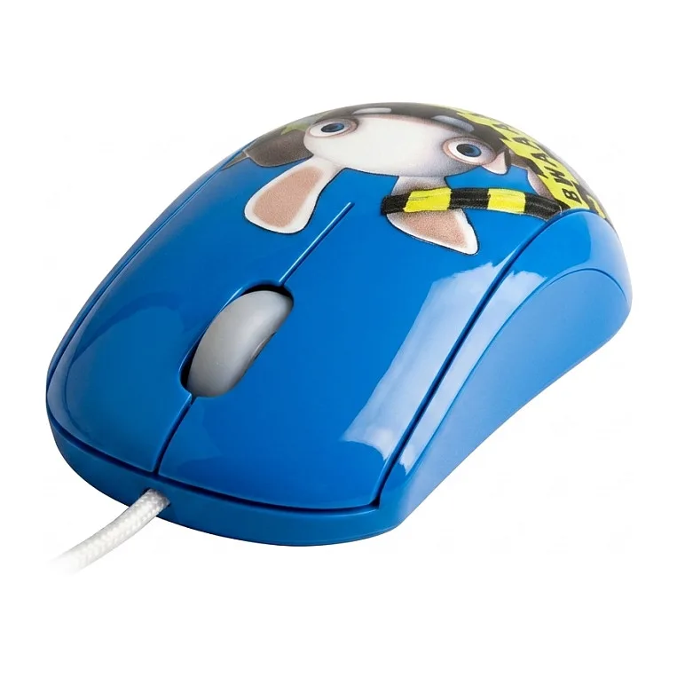 wired Mouse ""Crazy Rabbits) blue van SteelSeries – cover