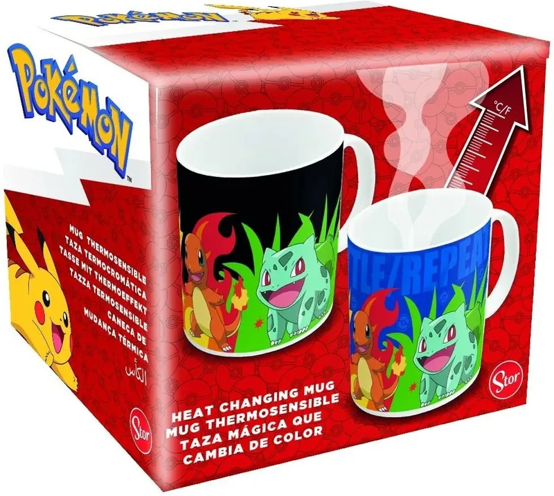 Pokémon - Train & Battle - Heat Change Mok van Stor – cover 1 van 3