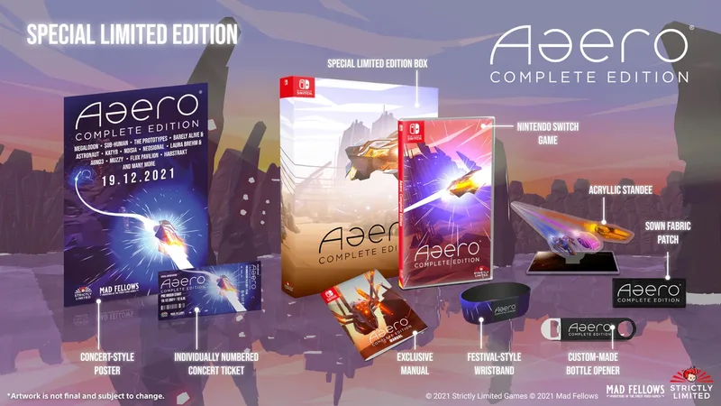Aaero Complete Edition - Special Limited Edition by Strictly Limited Games, Nintendo Switch – cover
