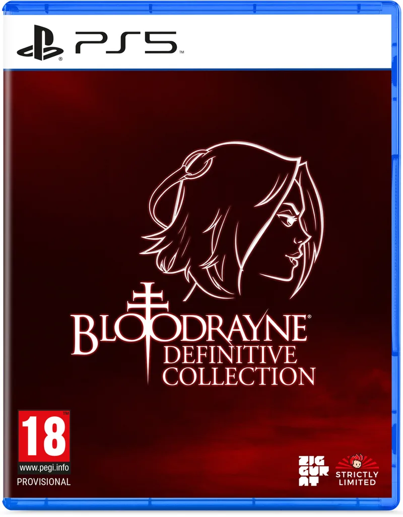 BloodRayne Definitive Collection Limited Edition van Strictly Limited Games, PS5 – cover