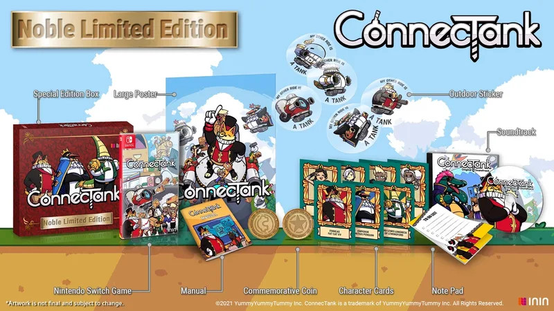 Connectank Noble Limited Edition by Strictly Limited Games, Nintendo Switch – cover