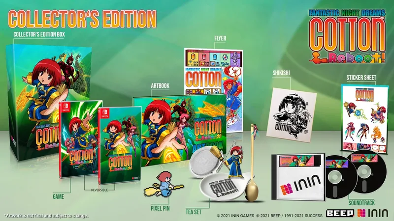 Cotton Reboot Collector's Edition van Strictly Limited Games, Nintendo Switch – cover