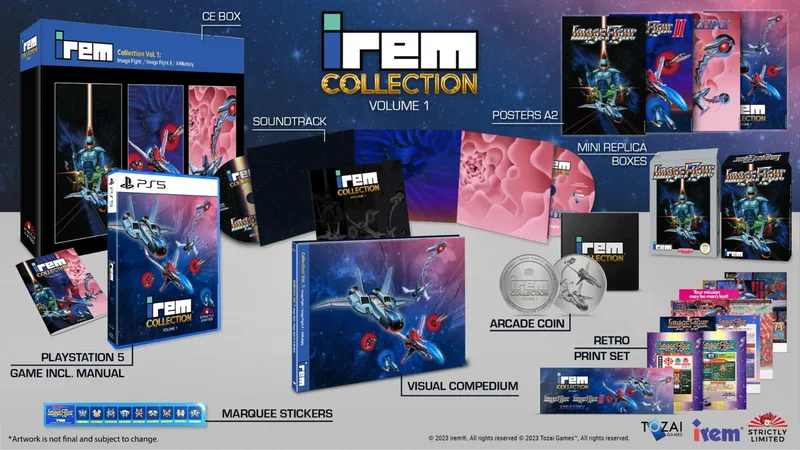 Irem Collection Volume 1 Limited Collector's Edition van Strictly Limited Games, PS5 – cover