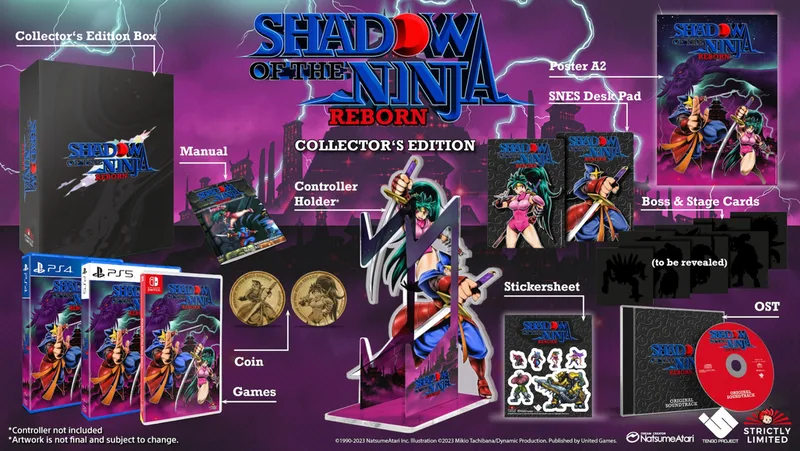 Shadow of the Ninja Reborn Collector's Edition by Strictly Limited Games, Nintendo Switch – cover