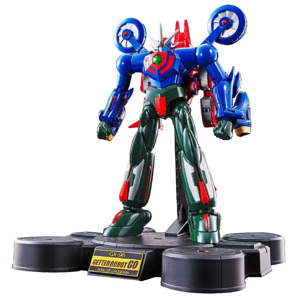 L´âme De Chogokin Getter Robot Go Gx-96 18 Cm de Tamashii Nations – jaquette