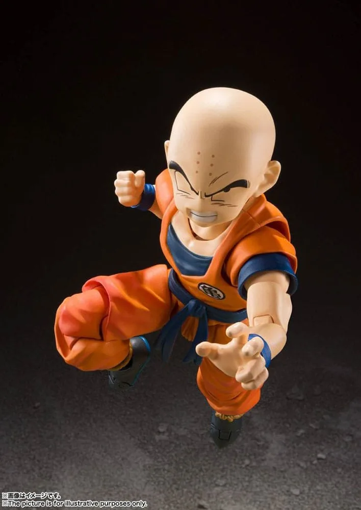 Dragon Ball Z S.H. Action Figuarts - Krillin (Earth's Strongest Man) van Tamashii Nations – cover