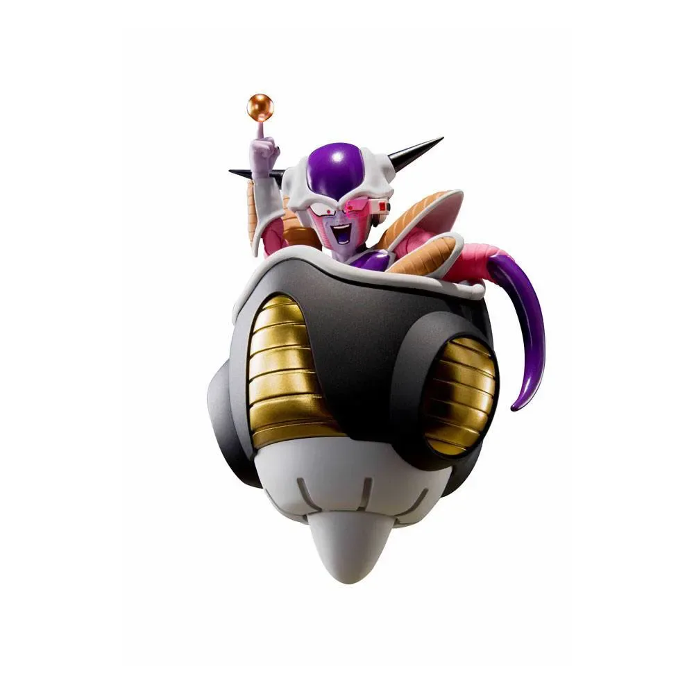 Dragonball Z S.hfiguarts Frieza Eerste Vorm & Frieza Pod Set Actiefiguur 11 Cm de Tamashii Nations – jaquette