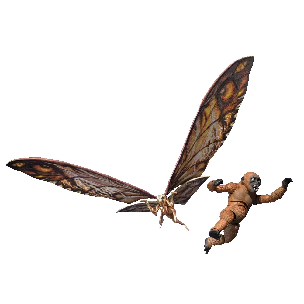 X Kong: Le Nouvel Empire Figurines D´action S.hmonster Arts 2 Pack Suko Et Mothra Figurine D´action Godzilla de Tamashii Nations – jaquette