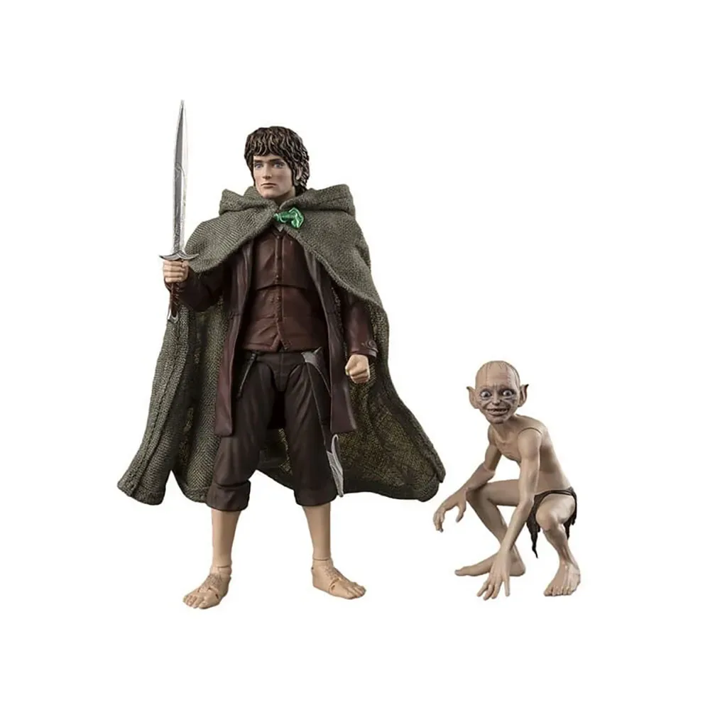 Lord Of The Rings S.hfiguarts Actiefiguren Frodo Baggins & Gollum de Tamashii Nations – jaquette